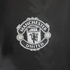 2022/2023 Manchester United Windbreaker Black White Edge