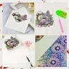 (US Local)6Pcs Coffee Afternoon Tea DIY Diamond Painting Card Diamond Drawing Card
