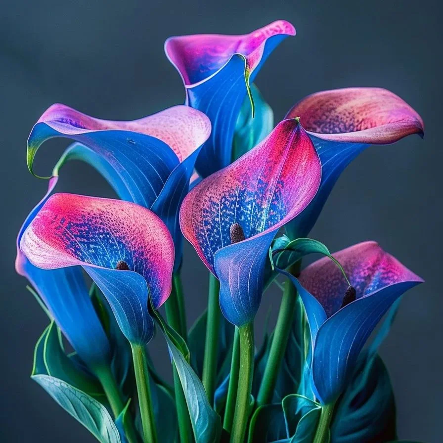 #8💙-Mysterious Aurora Calla Lily