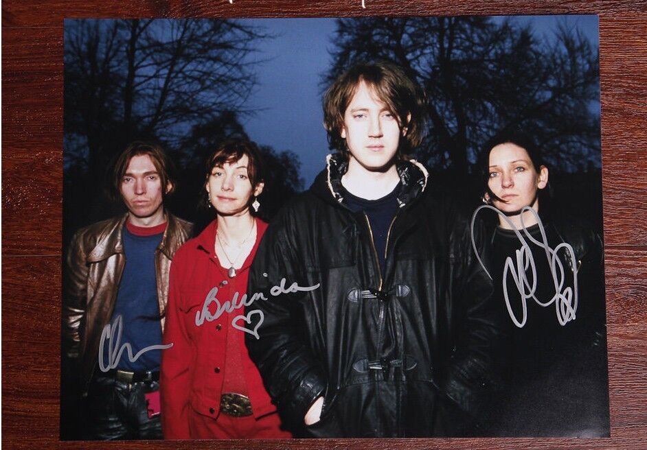 **GFA Dublin Rock Band *MY BLOODY VALENTINE* Signed 11x14 Photo Poster painting AD3 COA**