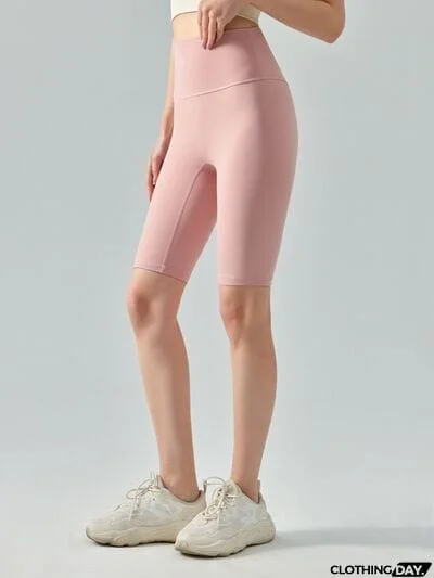 High Waist Active Shorts