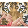 Tiger - 9CT Full Beaded Cross Stitch Kit(52x46cm)