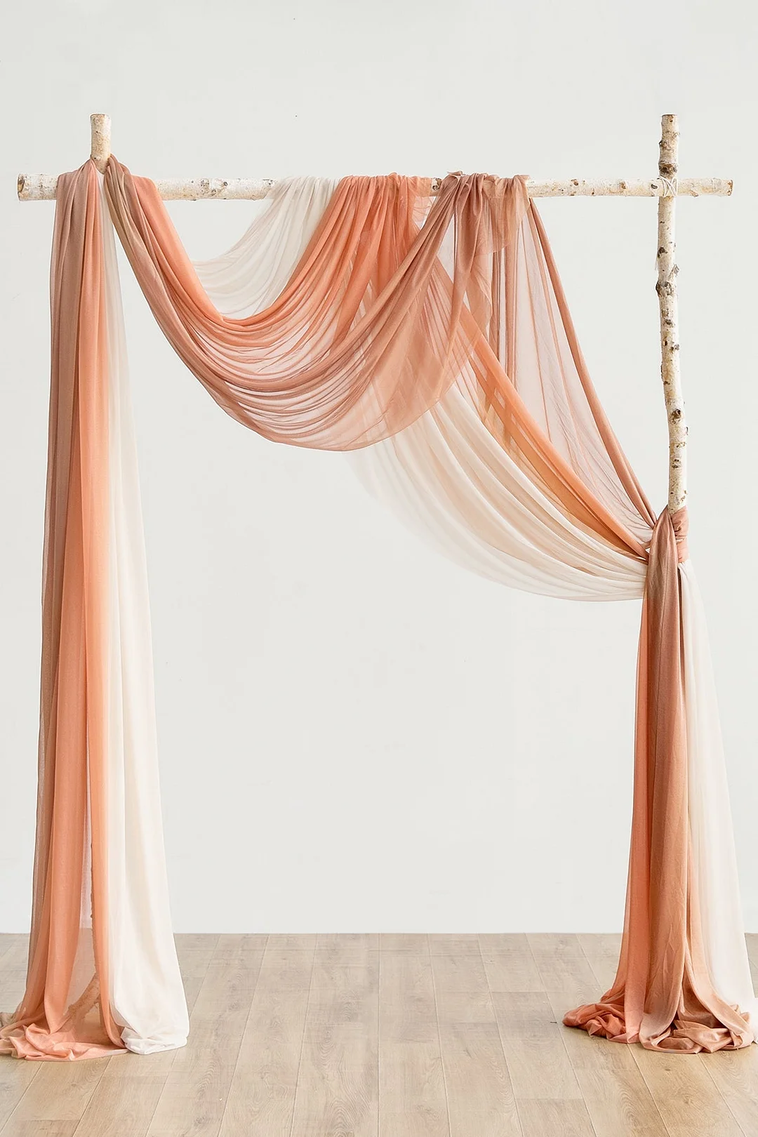 Easy Hanging Sheer Arch Draping (Set of 3) - 7 Colors