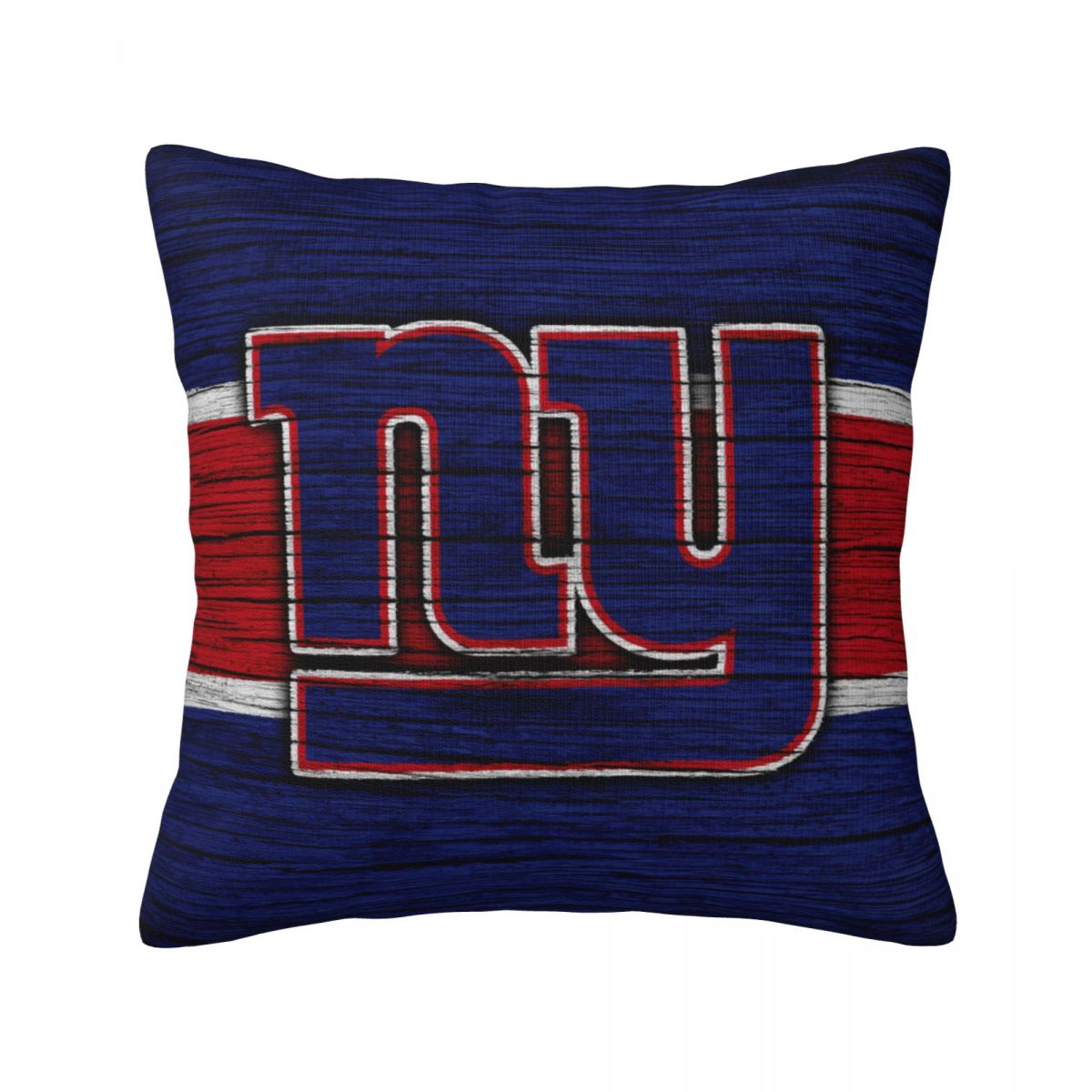 New York Giants Wooden Texture Throw Pillows 18 x 18 inch