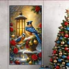 (40*70cm)Christmas Bird - Full Round Drill Diamond Painting