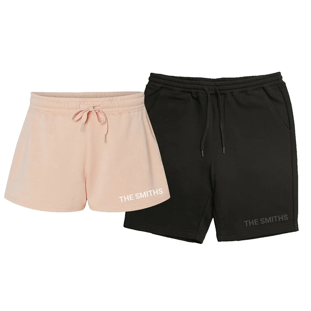 3D PUFF Print Custom Couple Matching Shorts