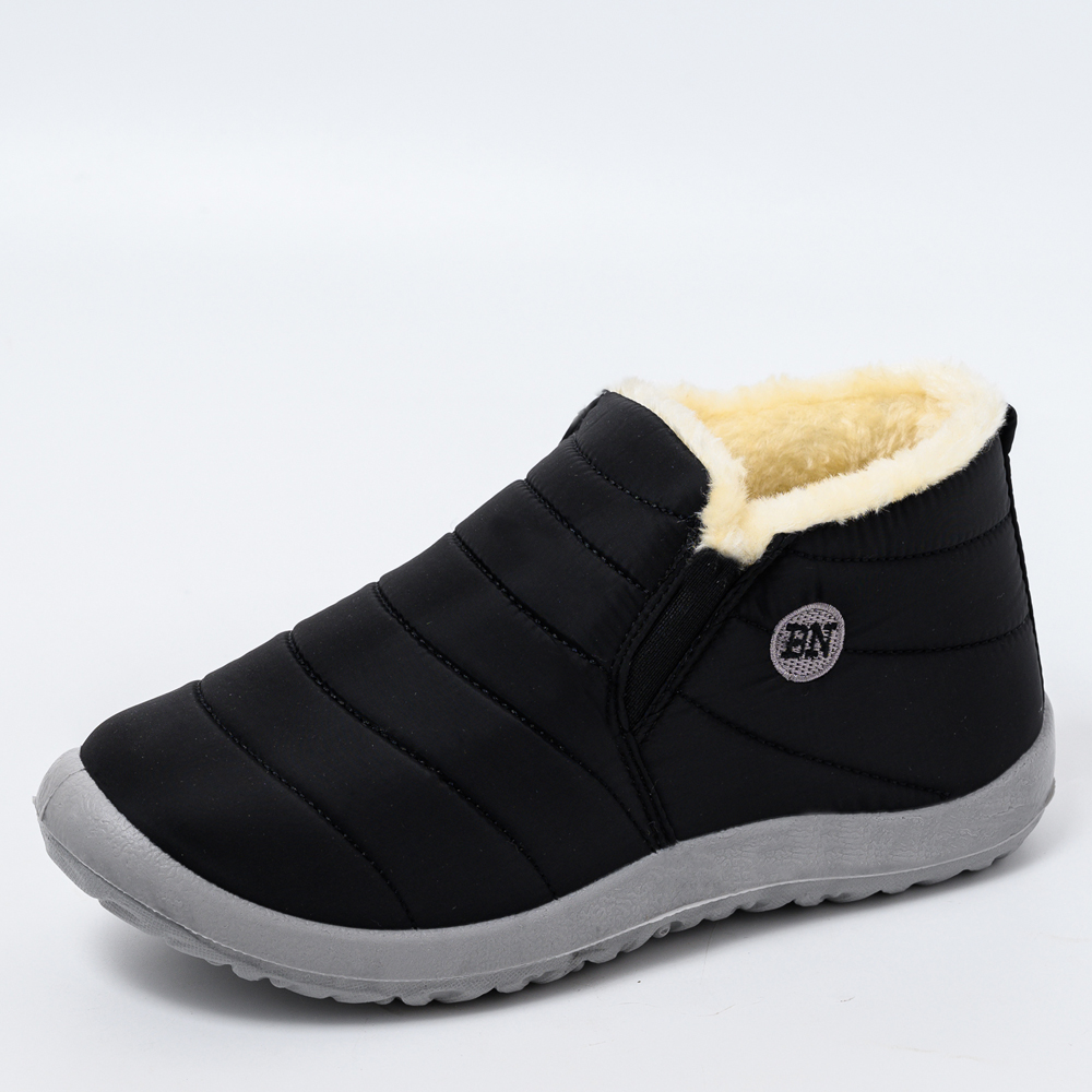 WaterProof Fur Plush Warm WInter Snow Ankel Boots | ARKGET