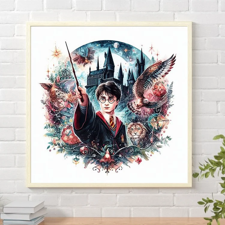 Harry Potter - Full Square - Diamond Painting (35*35cm)