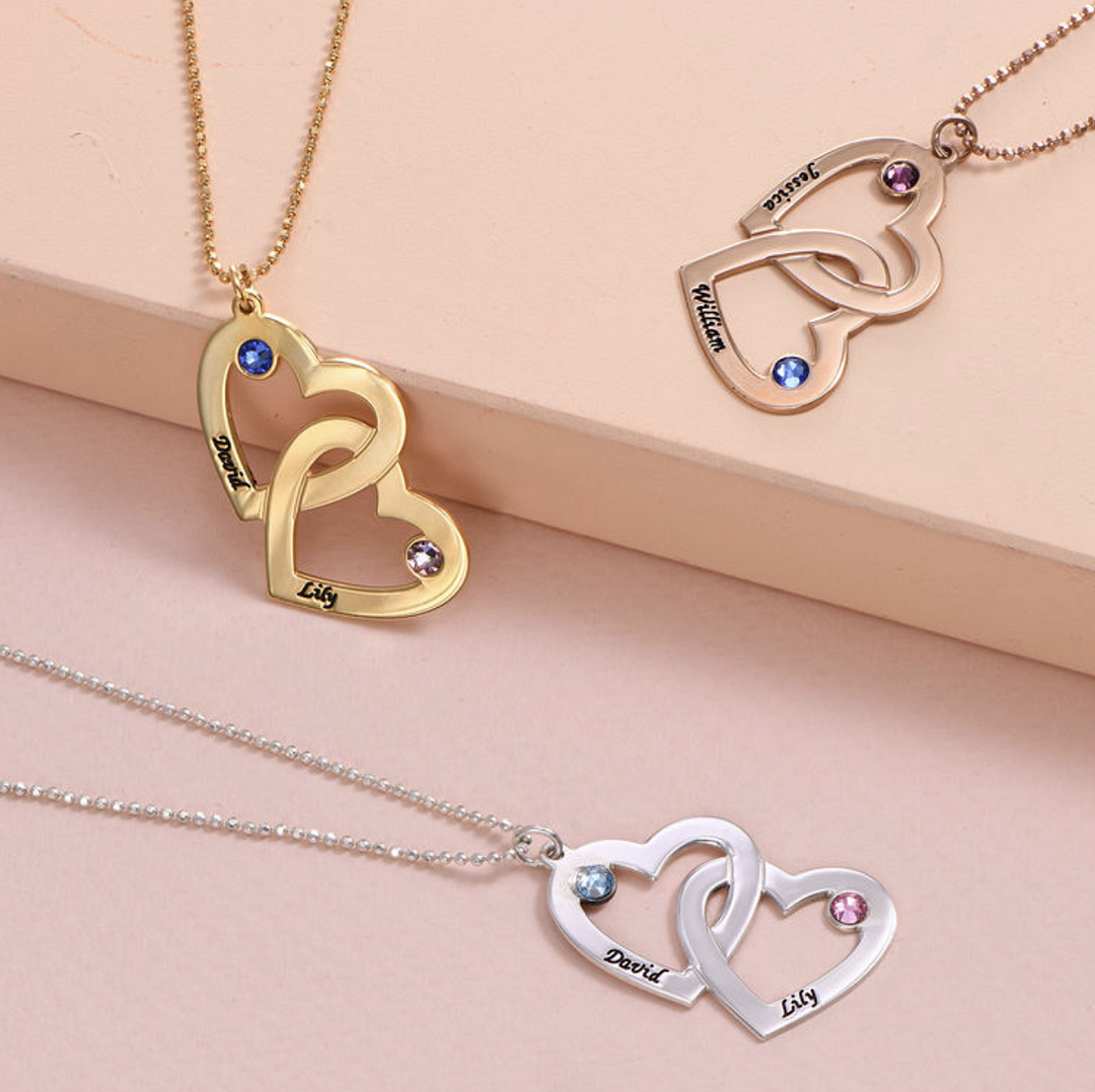 heartbeat necklace rose gold 20in