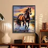Cheval-Plein carré diamant peinture-40 * 50cm