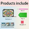 (US Local)Diamond Painting Card Holder Coin Purse Diamond Art Wallet for Women (Mandala)