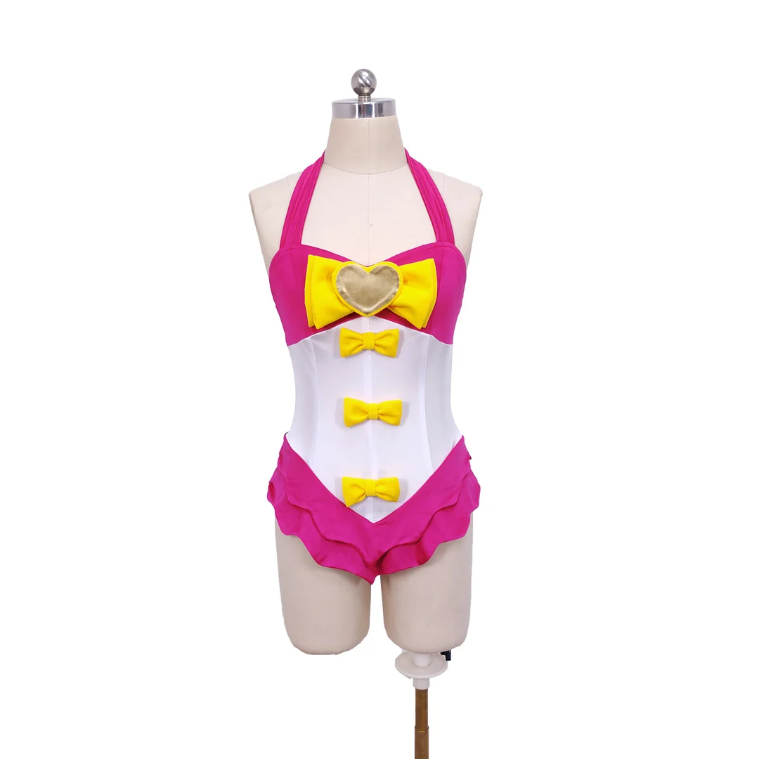 Pinkie Pie Pink Cosplay Costume My Little Pony Friendship Is Magic Swimsuit