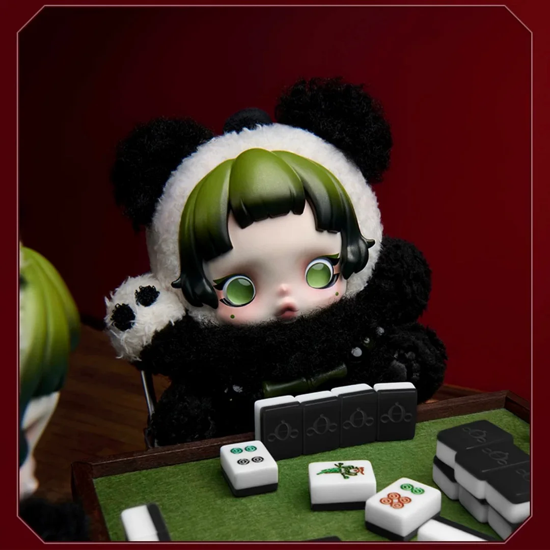 SKULLPANDA Lazy Panda Plush Doll Pendant