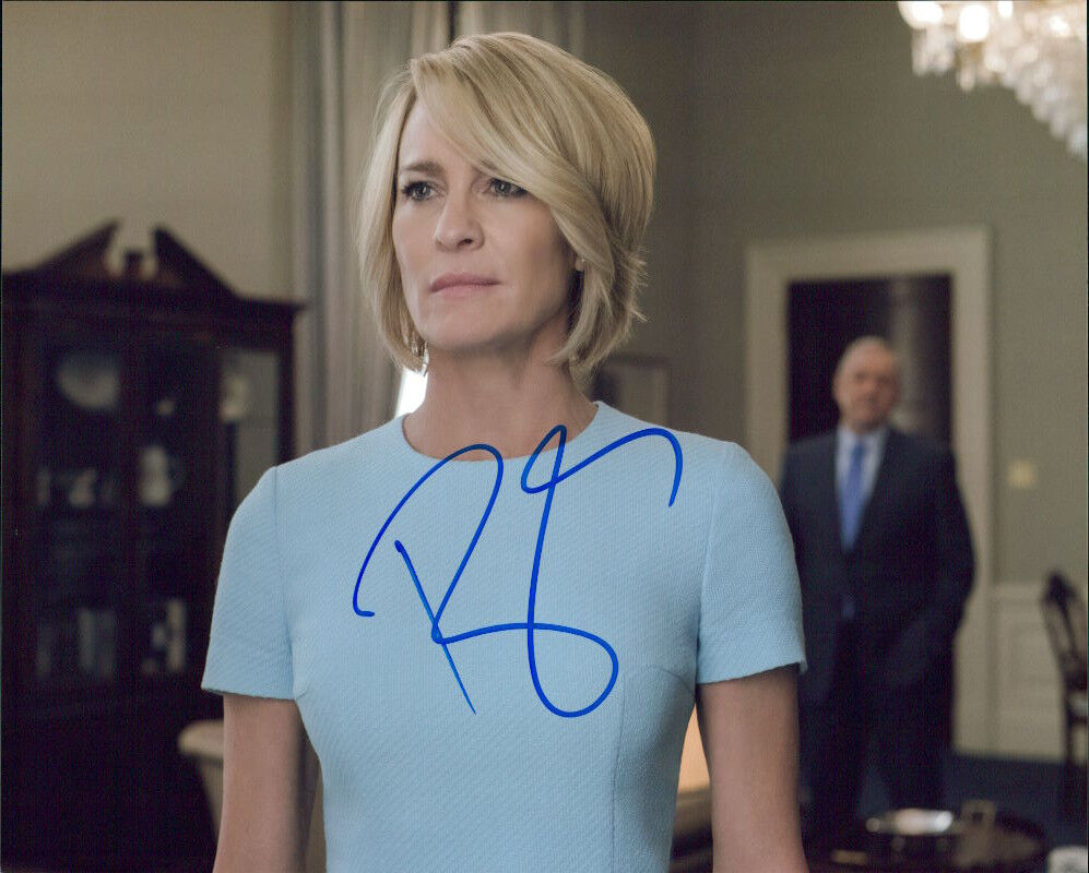 Robin Wright (House of Cards) signed authentic 8x10 Photo Poster painting COA