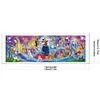 Disney Familly-14CT Stamped Cross Stitch 120*40cm(Big Size)
