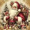 Santa Claus Carrying Gifts-11CT Stamped Cross Stitch 45*45cm/17.72*17.72in tapestrymarket