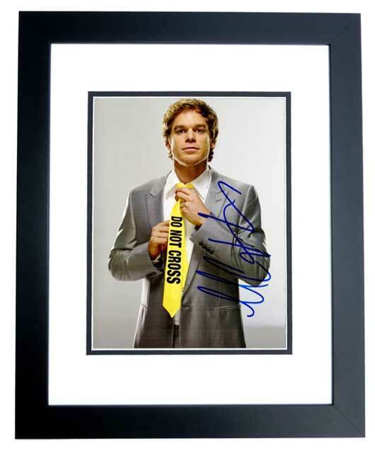 Michael C. Hall Signed - Autographed DEXTER 8x10 inch Photo Poster painting - FRAMED