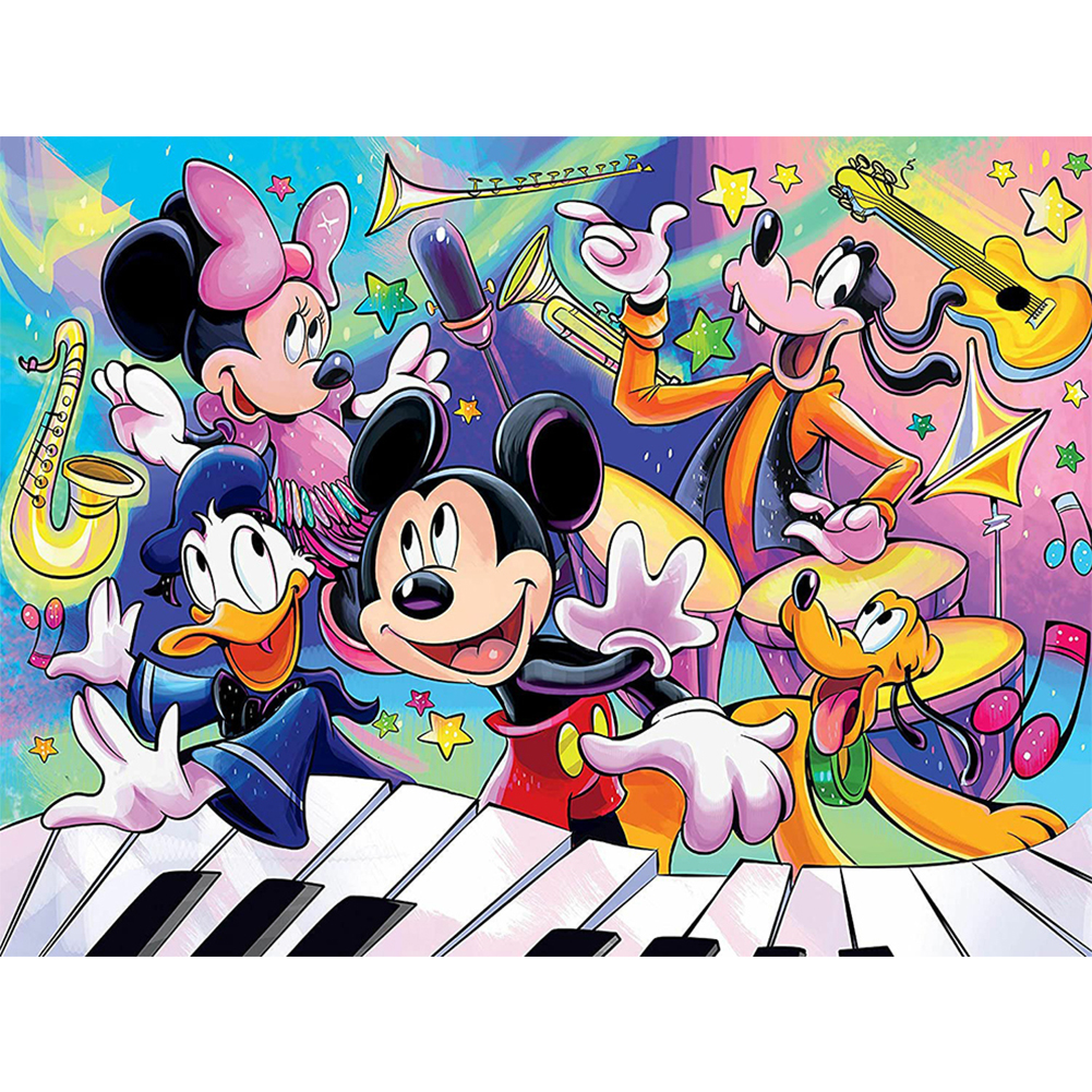 

Cartoon Mouse - Round Drill Diamond Painting - 40*30CM, 501 Original