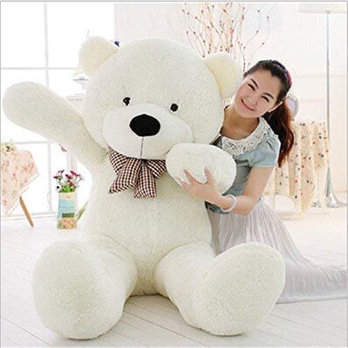 Misscindy Giant Teddy Bear Plush Stuffed Animals for Girlfriend or Kids 47 inch, (Purple)
