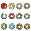 DIY Christmas Wreath Art Acylic Crystal Rhinestone Hanging Craft Kits