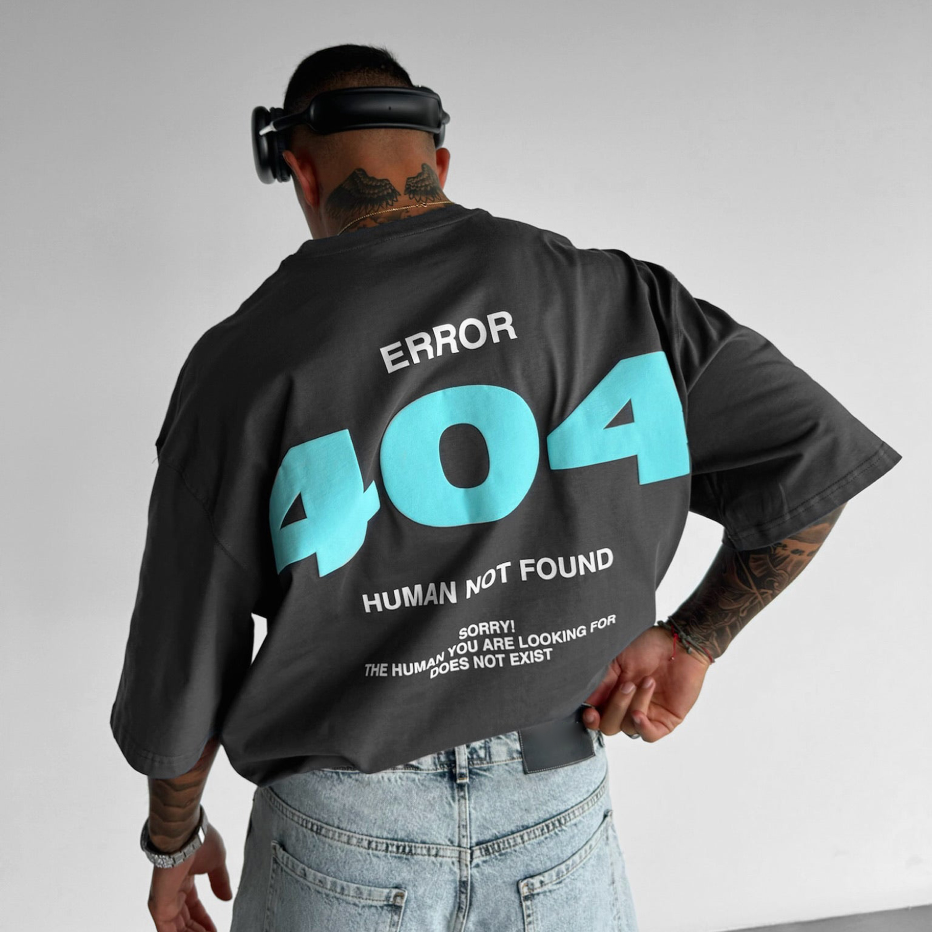 Unisex Casual 404 T-shirt