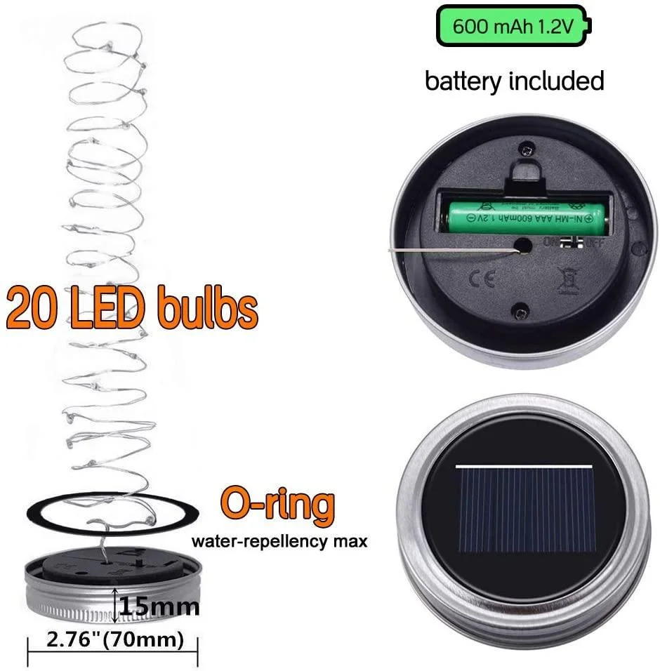 20 LEDs Fairy Light Solar