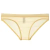 Men's low-rise transparent ultra-thin briefs