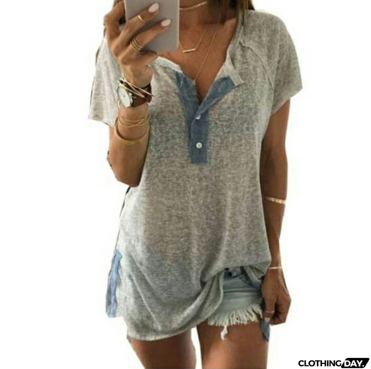 Loose Short Sleeve T-Shirt