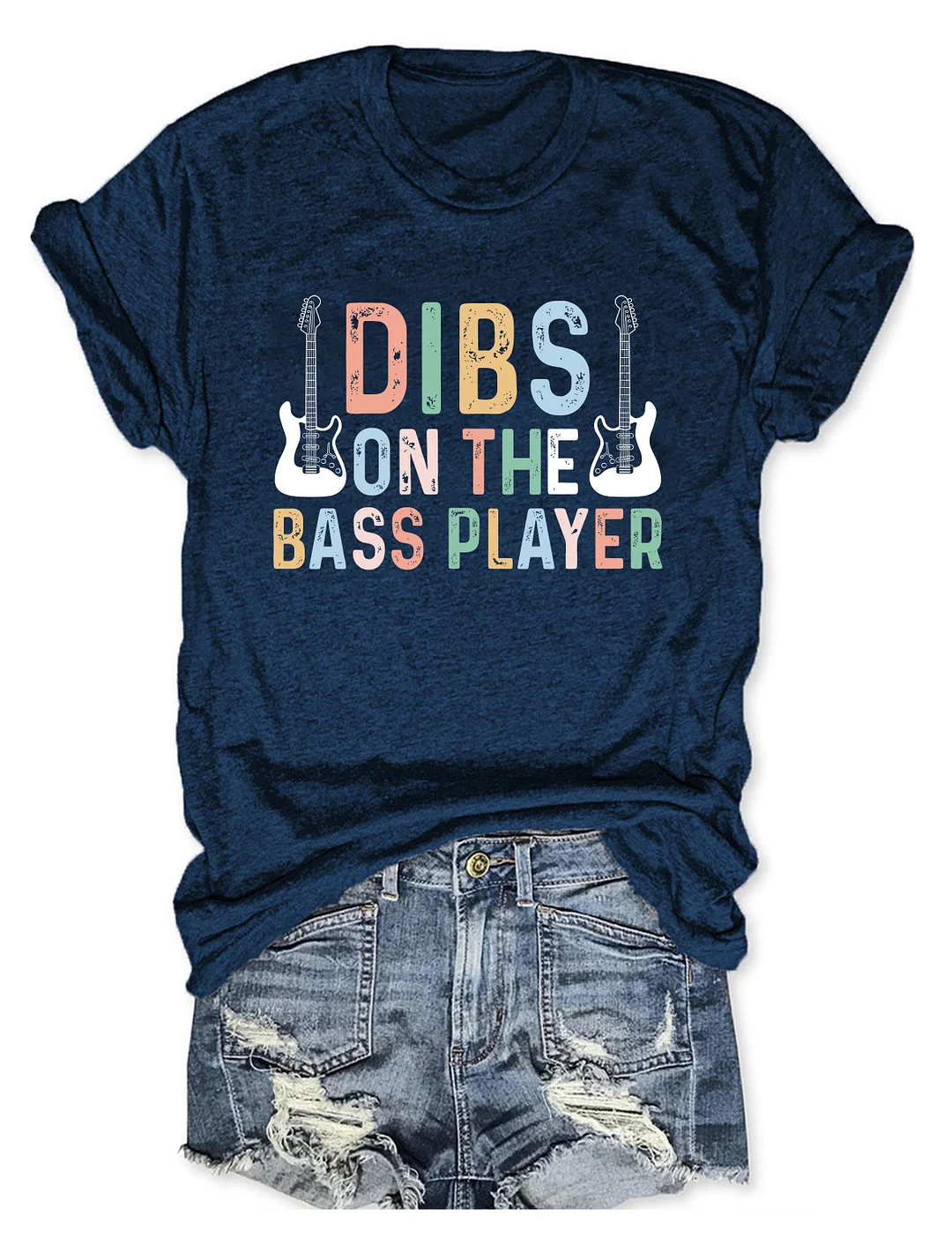 Dibs On The Bass Player T-shirt