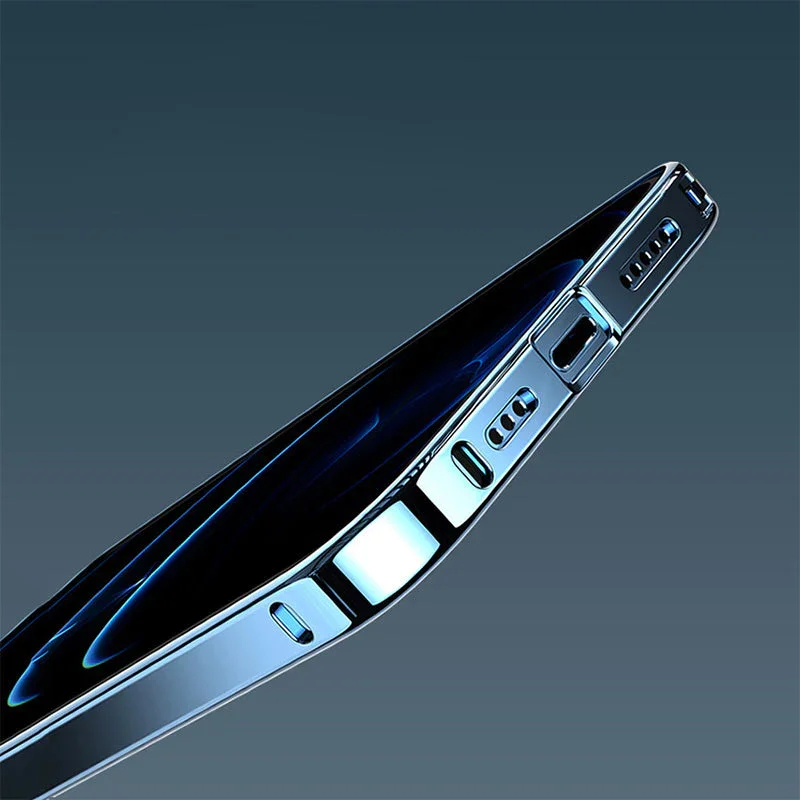 Metal Frame Apple Straight Edge Ultra-thin Protective Case