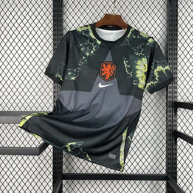 【S~4XL】Netherlands 2026 World Cup GK Football Jersey 1:1 Thai Quality