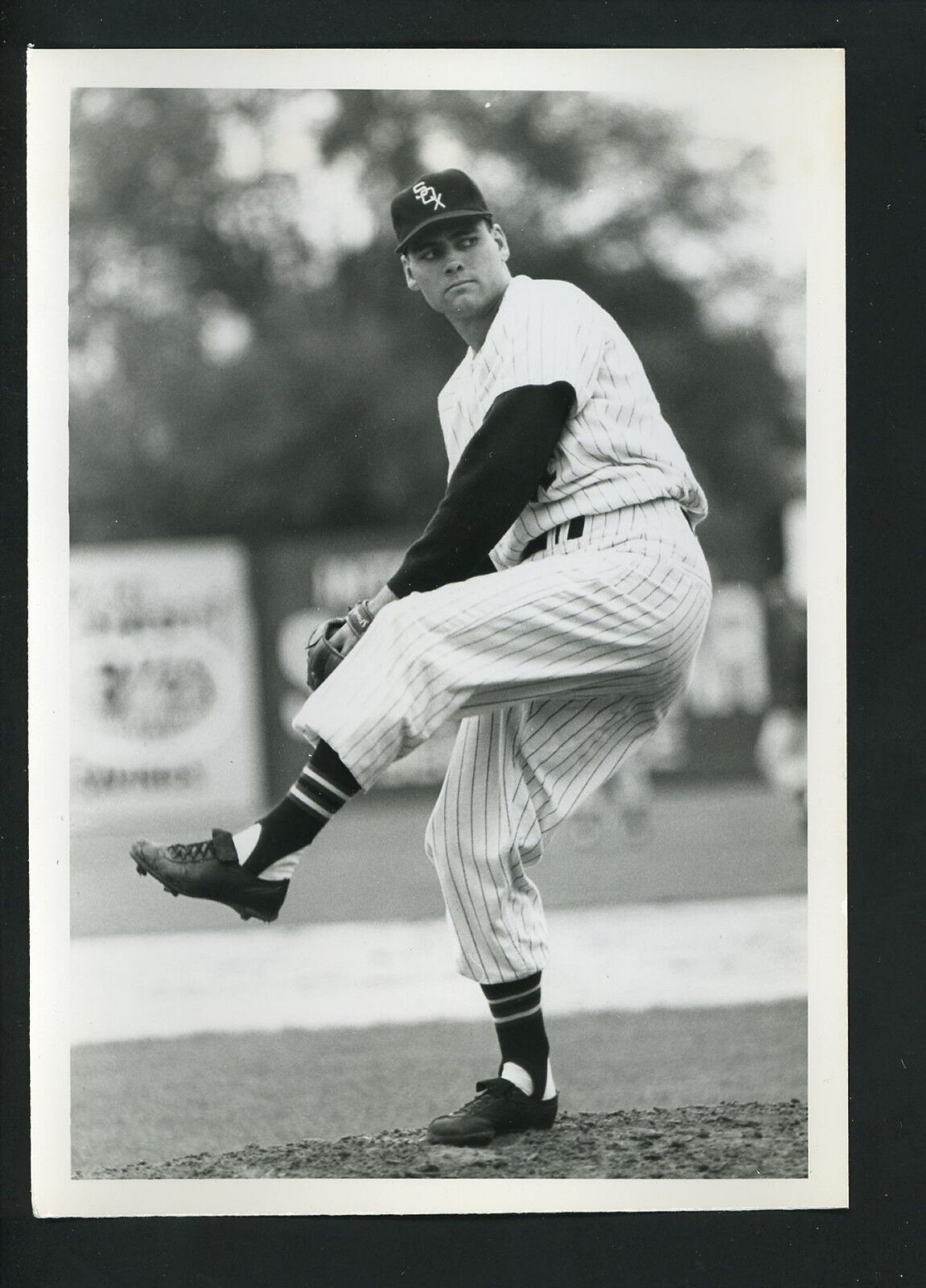 Bob Shaw 1960 Press Wire Photo Poster painting by Donald Don Wingfield Chicago White Sox