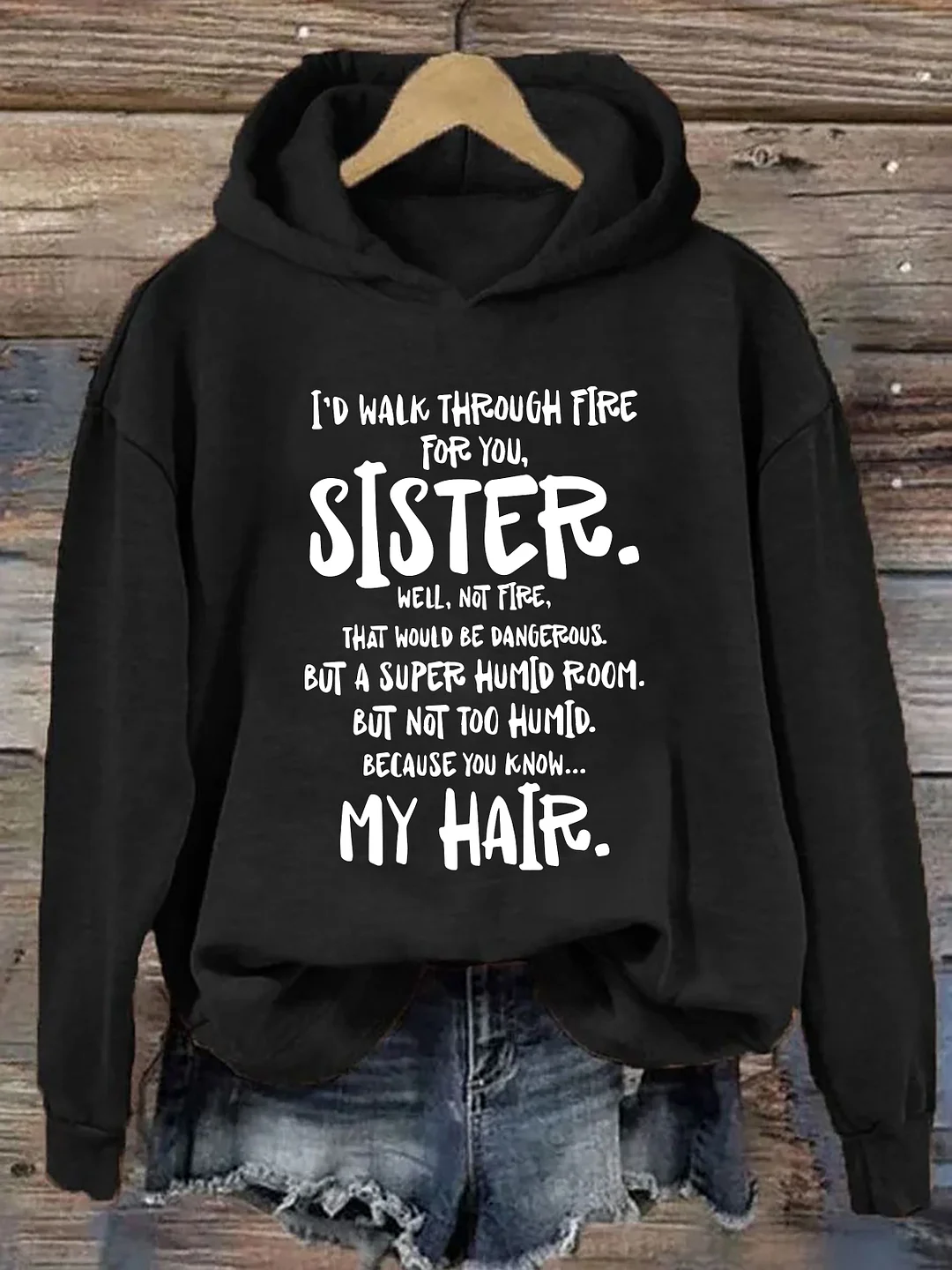 Funny Sister Hoodie