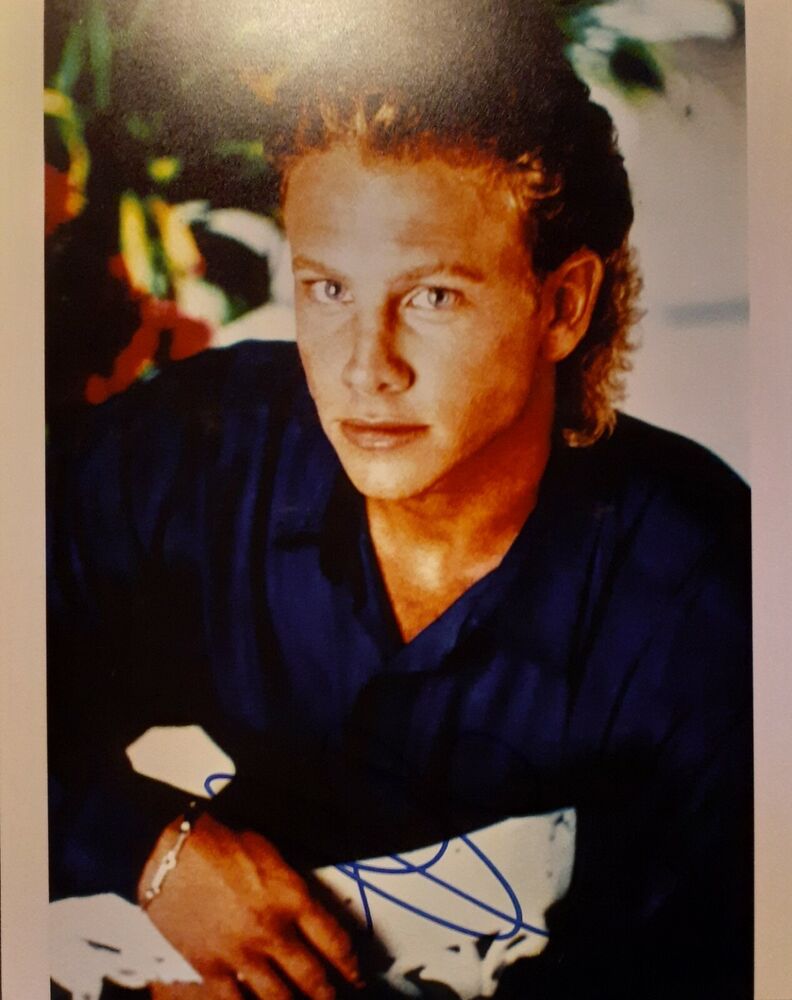 Ian Ziering signed 8x10