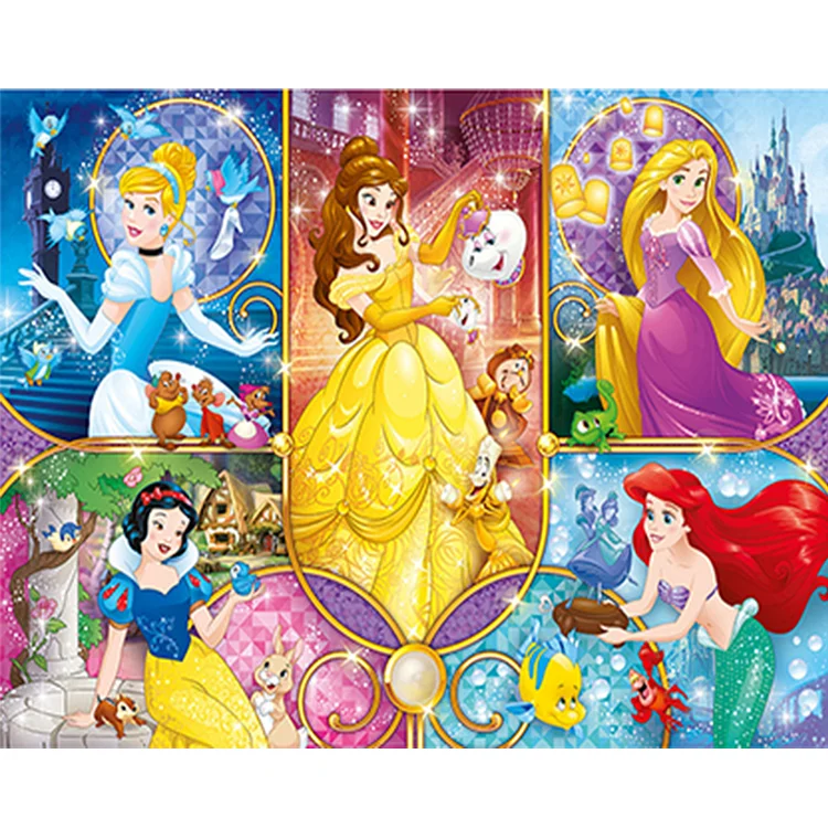Disney Princess - Painting By Numbers - 50*40CM gbfke