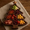 Christmas Tree Shaped Charcuterie Board For Christmas Day Family Party Gift