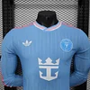 Joyfball 2025/2026 Player Version Long Sleeves Inter Miami Third Away Football Jersey 1:1 Thai Quality（The player version jersey is a bit tight, please pay attention to the size selection）