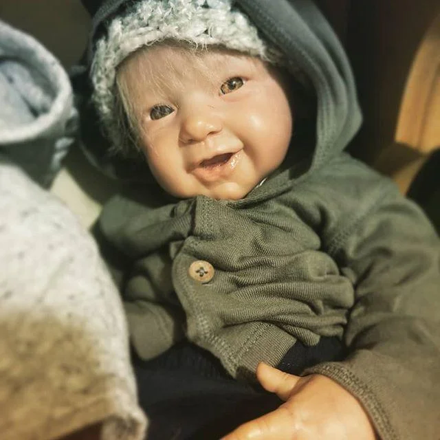  Realistic 21'' Ebony New Silicone Reborn Baby Doll - RSDP-Rebornbabypuppen-Rebornbabypuppen.de