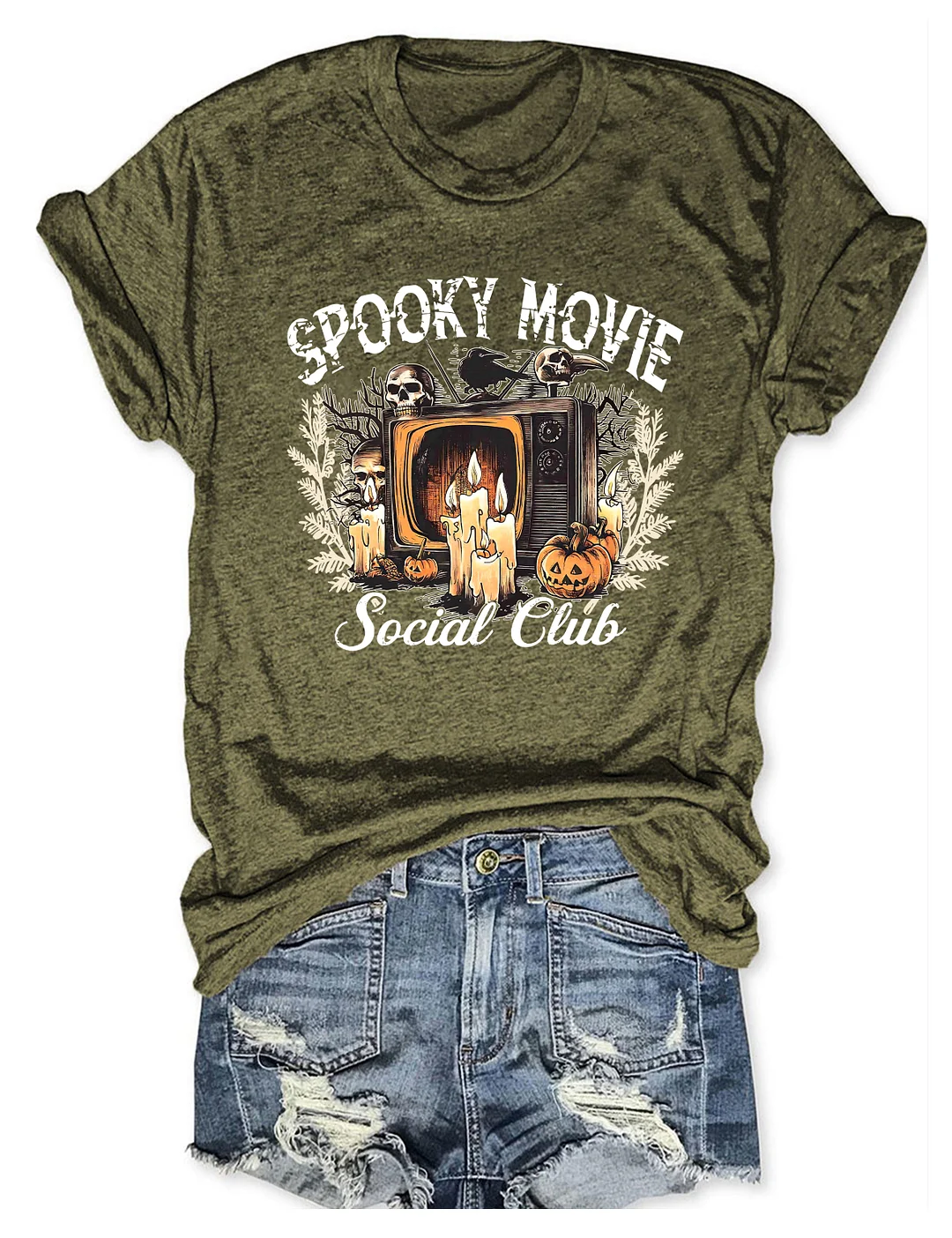 Spooky Movie Social Club T-Shirt