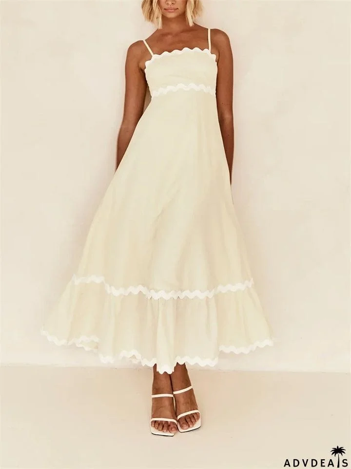 Ladies Summer New Trendy Beach Strappy Dresses