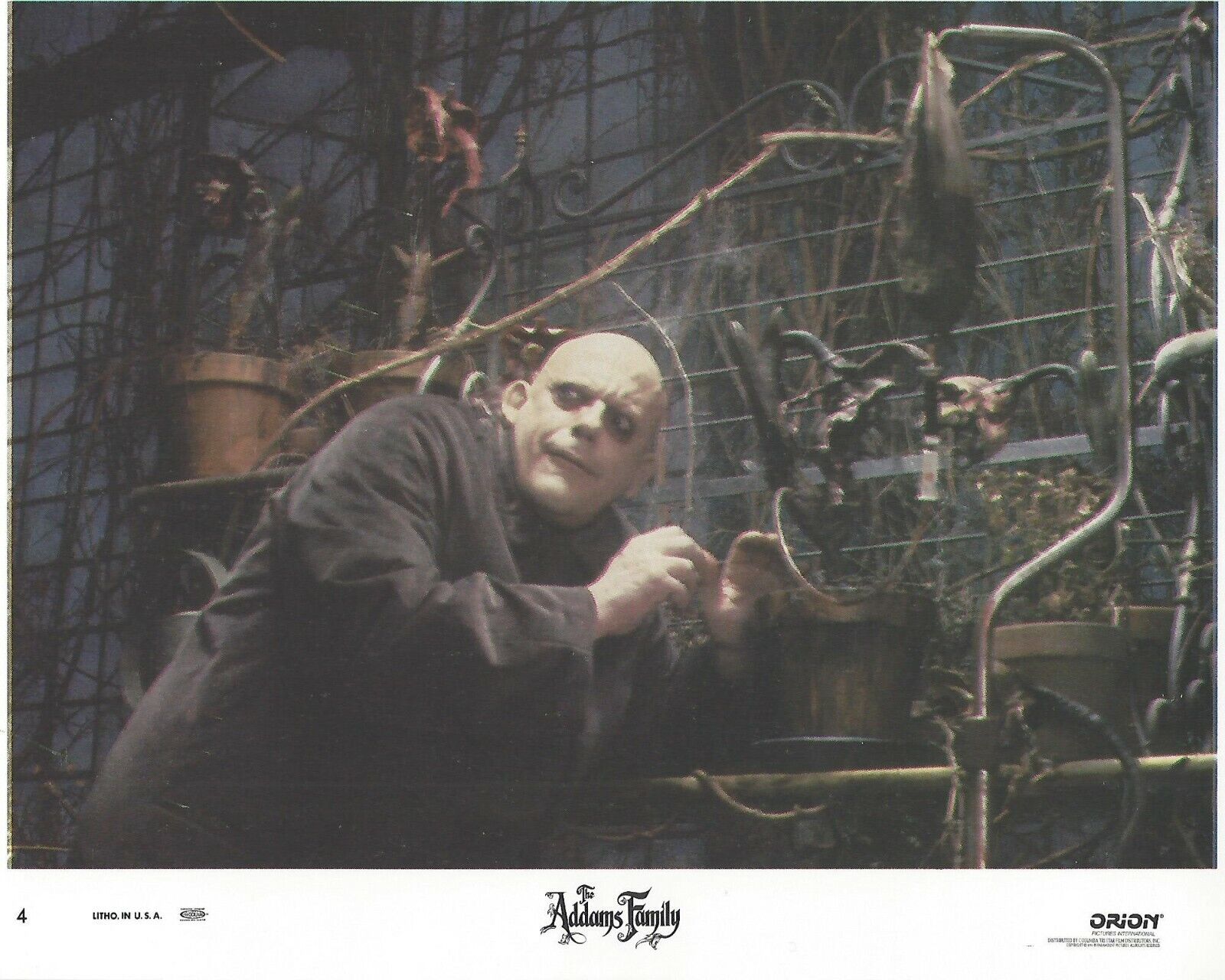 Addams Family Original 8x10 Lobby Card Poster 1991 Photo Poster painting #4 Christopher Lloyd