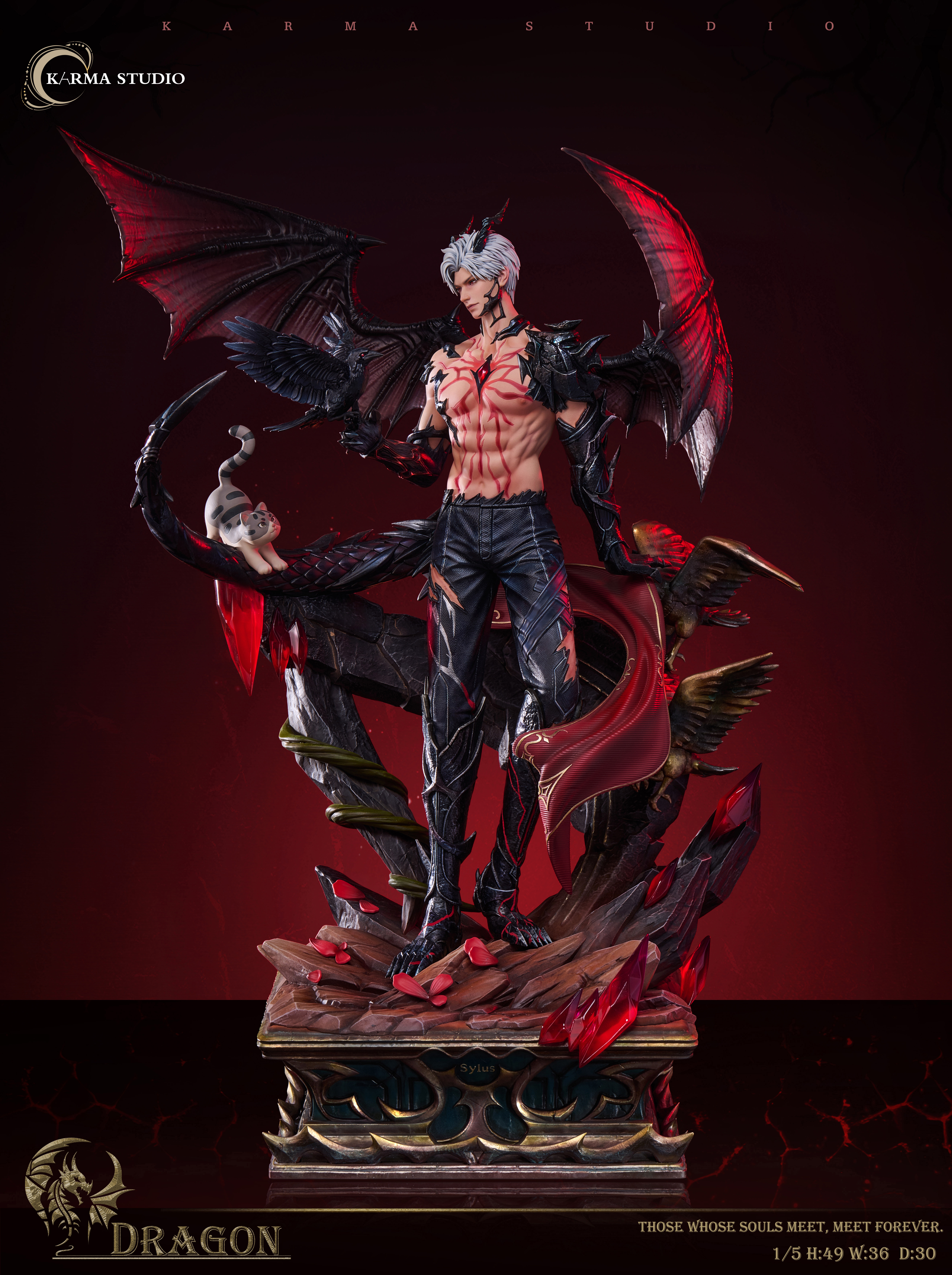 KARMA studio - Love and Deepspace Otome private statue Dragon Sylus 1/5 Statue(GK)-