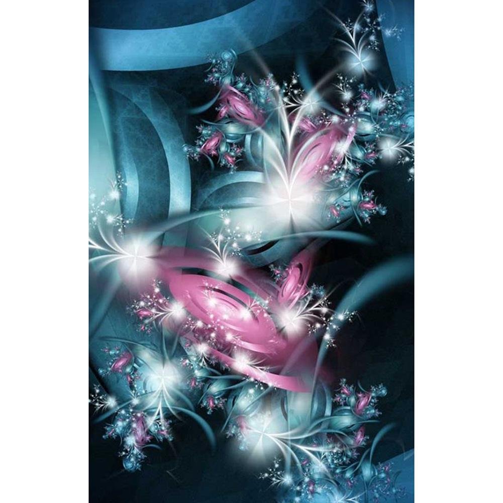 Full Round Diamond Painting Bloosm Flower (40*30cm)