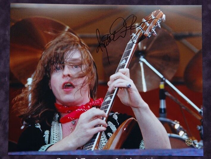 GFA The McCoys Band * RICK DERRINGER * Signed 11x14 Photo Poster painting R1 PROOF COA