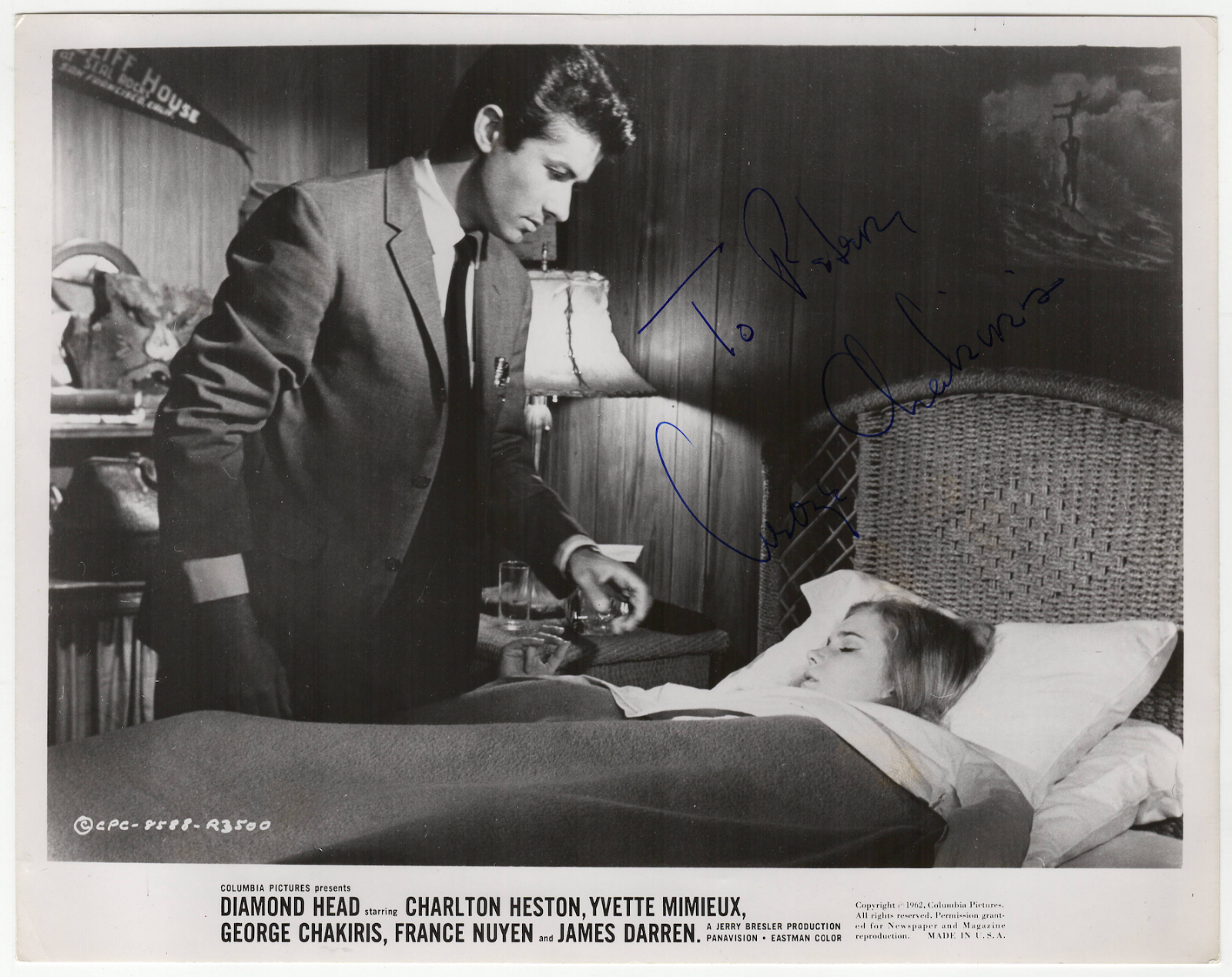 George Chakiris signed autographed 8x10 Photo Poster painting! RARE! Guaranteed Authentic! 3458