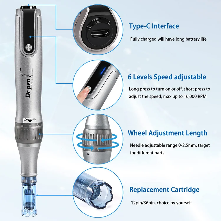 Dr. Pen M8S Microneedling Pen - Dr.Pen Official Website
