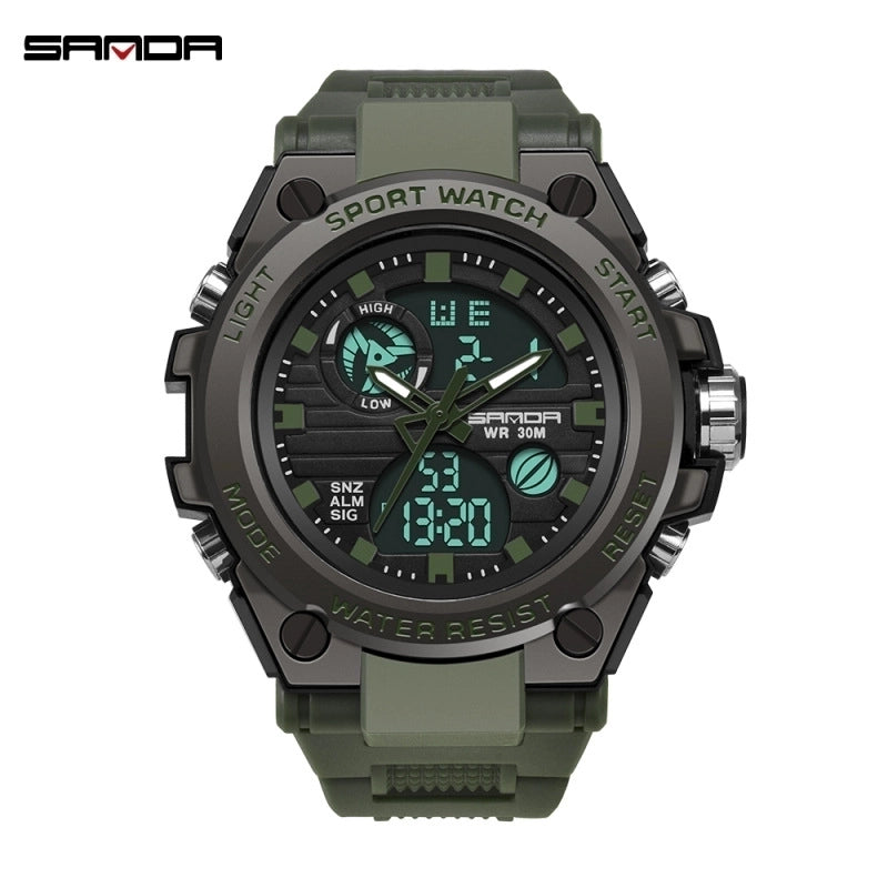 Modern Style Solid Color Electronic Men’s Watches