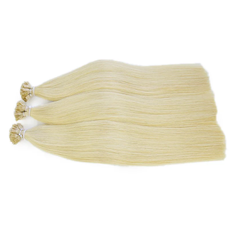 Pre-Bonded Flat Tip Hair #22 Light Pale Blonde 100gram Per Pack 