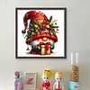 Christmas Gnome Gifts-11CT Stamped Cross Stitch 40*40cm/15.75*15.75in tapestrymarket