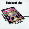 50 Pages DIY Cup Flowers Special Shaped Diamond Painting Notebook